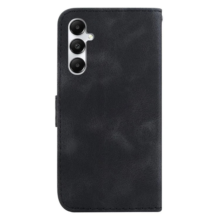 For Samsung Galaxy A05s 4G Case 7-Shape Imprint PU Leather Wallet Stand Phone Cover