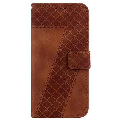 For Samsung Galaxy A05s 4G Case 7-Shape Imprint PU Leather Wallet Stand Phone Cover