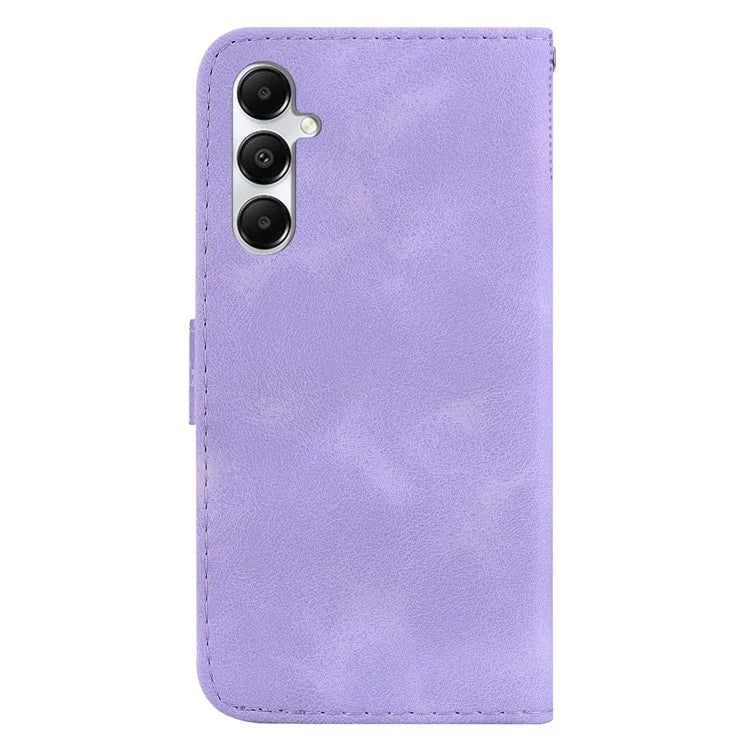 For Samsung Galaxy A05s 4G Case 7-Shape Imprint PU Leather Wallet Stand Phone Cover