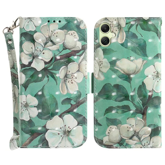 For Samsung Galaxy A05 4G Case Mobile Phone 3D Pattern Printed PU Leather Cover