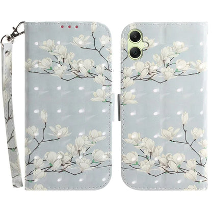 For Samsung Galaxy A05 4G Case Mobile Phone 3D Pattern Printed PU Leather Cover