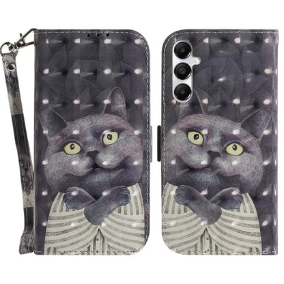 For Samsung Galaxy A05s 4G Case 3D Pattern Leather Cover with Wallet