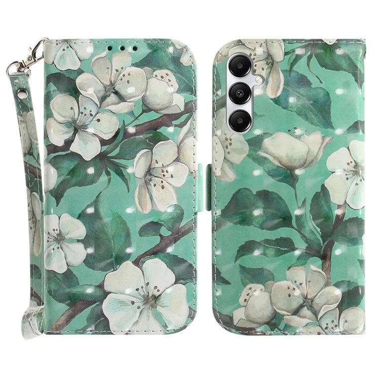 For Samsung Galaxy A05s 4G Case 3D Pattern Leather Cover with Wallet