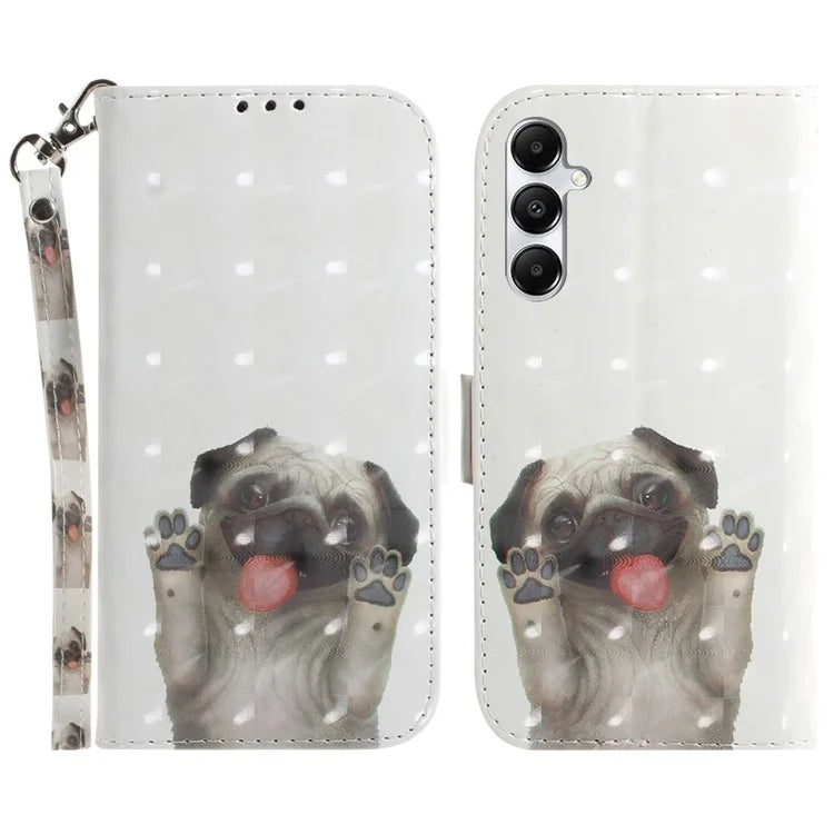 For Samsung Galaxy A05s 4G Case 3D Pattern Leather Cover with Wallet