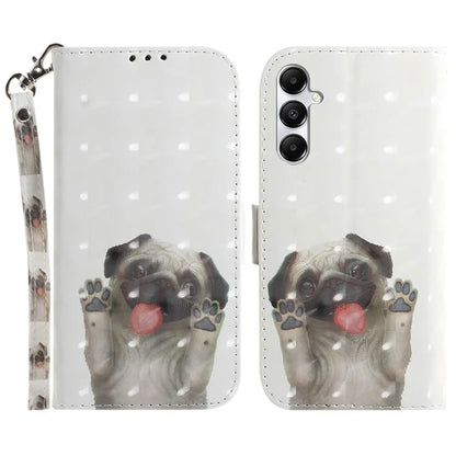For Samsung Galaxy A05s 4G Case 3D Pattern Leather Cover with Wallet