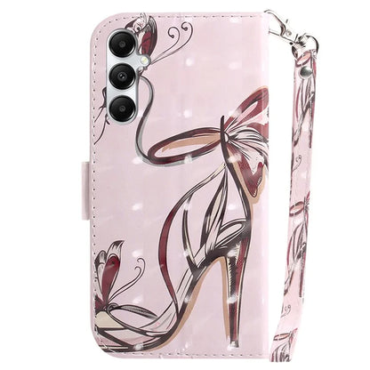For Samsung Galaxy A05s 4G Case 3D Pattern Leather Cover with Wallet