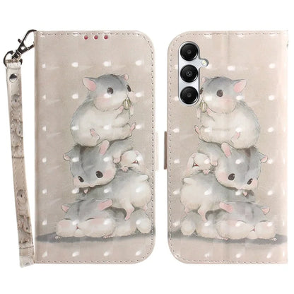 For Samsung Galaxy A05s 4G Case 3D Pattern Leather Cover with Wallet