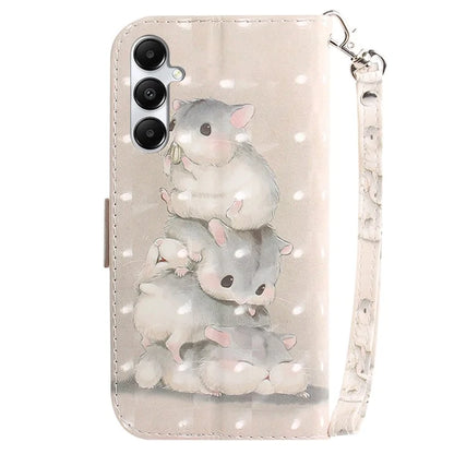 For Samsung Galaxy A05s 4G Case 3D Pattern Leather Cover with Wallet