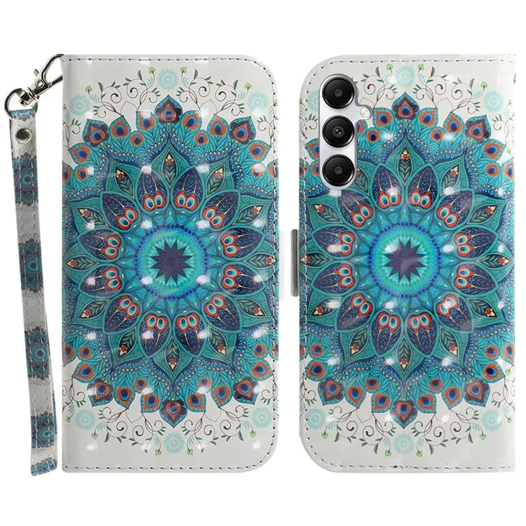 For Samsung Galaxy A05s 4G Case 3D Pattern Leather Cover with Wallet
