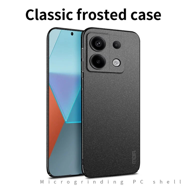MOFI Shield Matte Series for Xiaomi Redmi Note 13 Pro 4G / 5G / Poco X6 5G / Poco M6 Pro 4G Case Hard PC Phone Cover