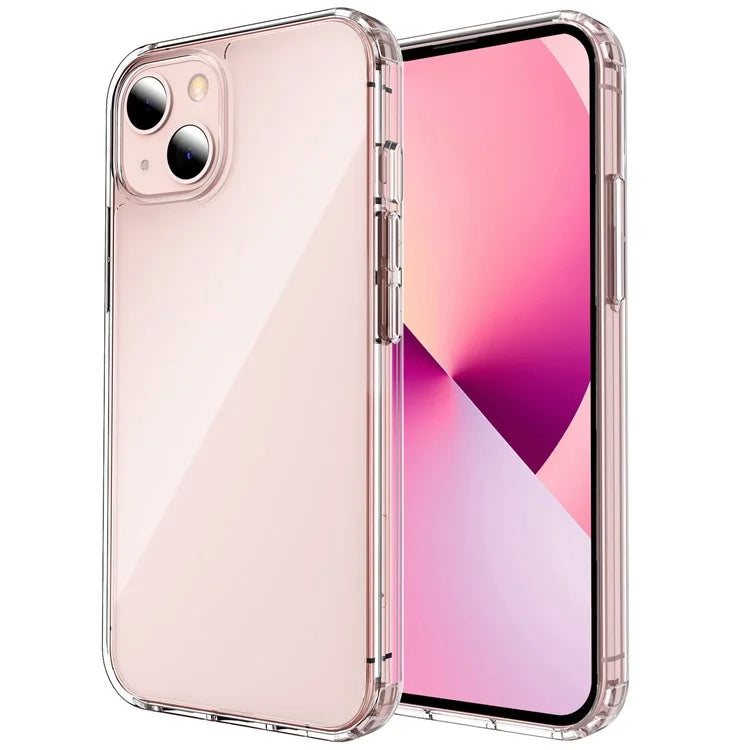 AHASTYLE PC06-N For iPhone 15 Protective Cover Clear PC+TPU Phone Case