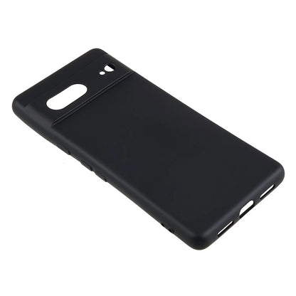 For Google Pixel 8 Case Fiber Lining Rubberized TPU Anti-scratch Phone Cover Back Shell