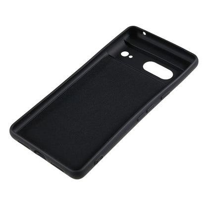 For Google Pixel 8 Case Fiber Lining Rubberized TPU Anti-scratch Phone Cover Back Shell