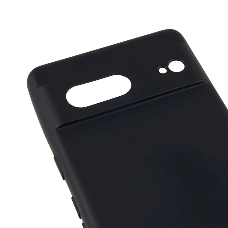 For Google Pixel 8 Case Fiber Lining Rubberized TPU Anti-scratch Phone Cover Back Shell