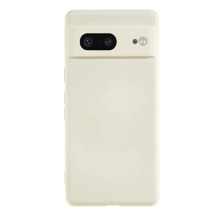 For Google Pixel 8 Case Fiber Lining Rubberized TPU Anti-scratch Phone Cover Back Shell