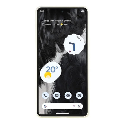 For Google Pixel 8 Case Fiber Lining Rubberized TPU Anti-scratch Phone Cover Back Shell