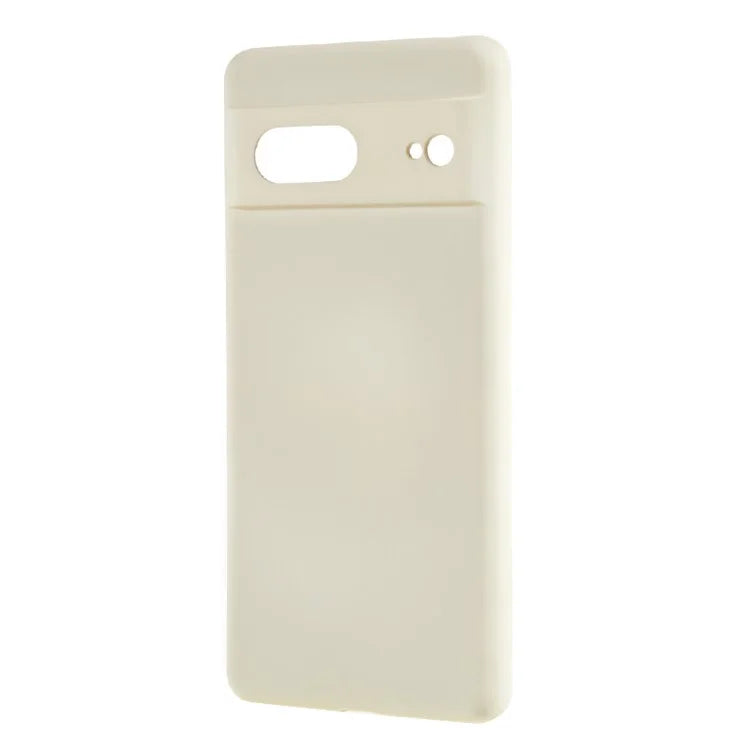 For Google Pixel 8 Case Fiber Lining Rubberized TPU Anti-scratch Phone Cover Back Shell