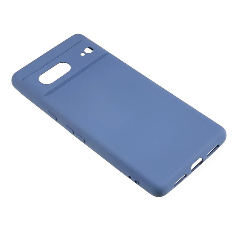 For Google Pixel 8 Case Fiber Lining Rubberized TPU Anti-scratch Phone Cover Back Shell
