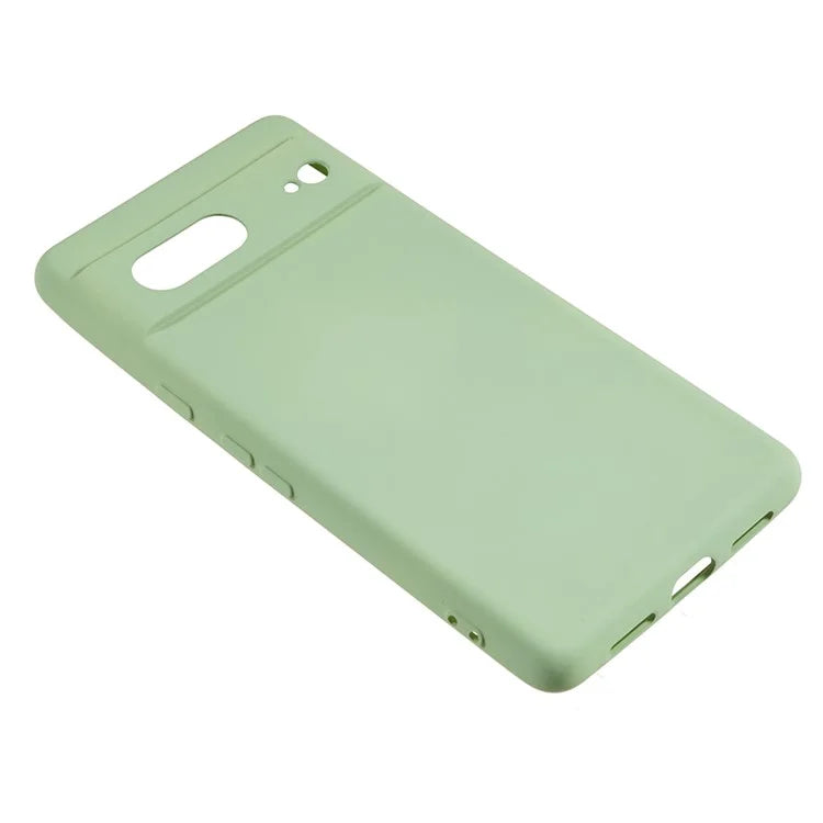 For Google Pixel 8 Case Fiber Lining Rubberized TPU Anti-scratch Phone Cover Back Shell