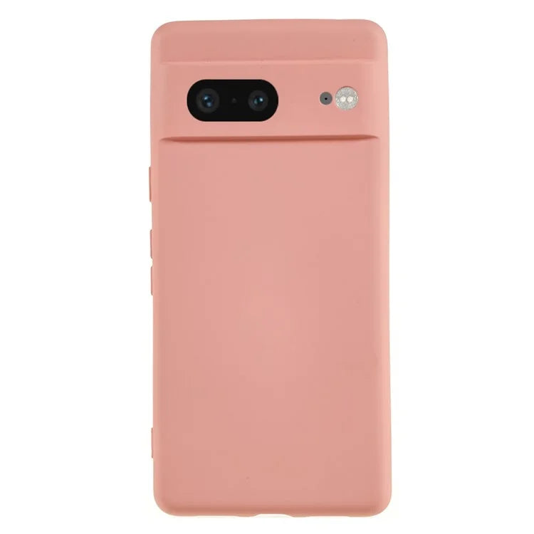 For Google Pixel 8 Case Fiber Lining Rubberized TPU Anti-scratch Phone Cover Back Shell