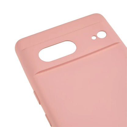 For Google Pixel 8 Case Fiber Lining Rubberized TPU Anti-scratch Phone Cover Back Shell