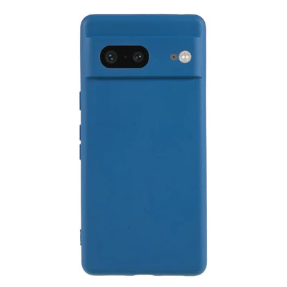 For Google Pixel 8 Case Fiber Lining Rubberized TPU Anti-scratch Phone Cover Back Shell