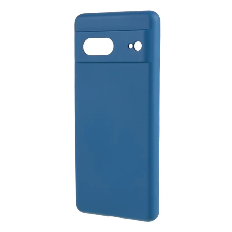 For Google Pixel 8 Case Fiber Lining Rubberized TPU Anti-scratch Phone Cover Back Shell