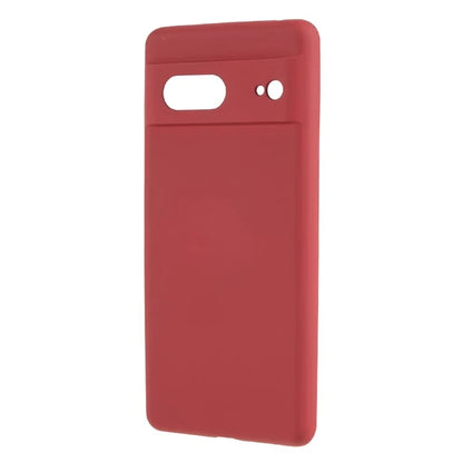 For Google Pixel 8 Case Fiber Lining Rubberized TPU Anti-scratch Phone Cover Back Shell