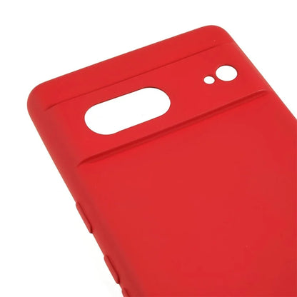 For Google Pixel 8 Case Fiber Lining Rubberized TPU Anti-scratch Phone Cover Back Shell