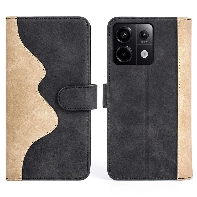 For Xiaomi Redmi Note 13 Pro 5G / Poco X6 5G Case Fully Wrapped PU Leather Wallet Phone Cover
