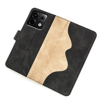 For Xiaomi Redmi Note 13 Pro 5G / Poco X6 5G Case Fully Wrapped PU Leather Wallet Phone Cover