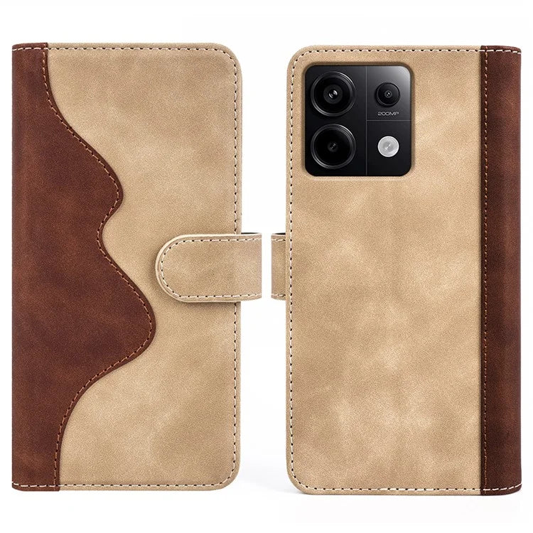 For Xiaomi Redmi Note 13 Pro 5G / Poco X6 5G Case Fully Wrapped PU Leather Wallet Phone Cover