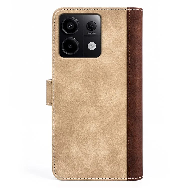 For Xiaomi Redmi Note 13 Pro 5G / Poco X6 5G Case Fully Wrapped PU Leather Wallet Phone Cover