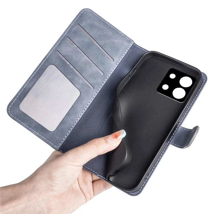 For Xiaomi Redmi Note 13 Pro 5G / Poco X6 5G Case Fully Wrapped PU Leather Wallet Phone Cover