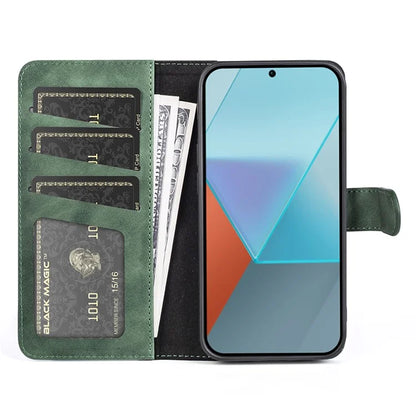 For Xiaomi Redmi Note 13 Pro 5G / Poco X6 5G Case Fully Wrapped PU Leather Wallet Phone Cover