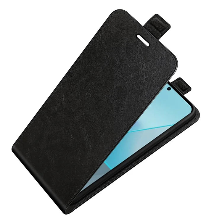 For Xiaomi Redmi Note 13 Pro 5G / Poco X6 5G Case Crazy Horse Texture Mobile Phone Leather Cover