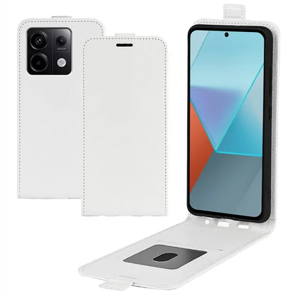 For Xiaomi Redmi Note 13 Pro 5G / Poco X6 5G Case Crazy Horse Texture Mobile Phone Leather Cover