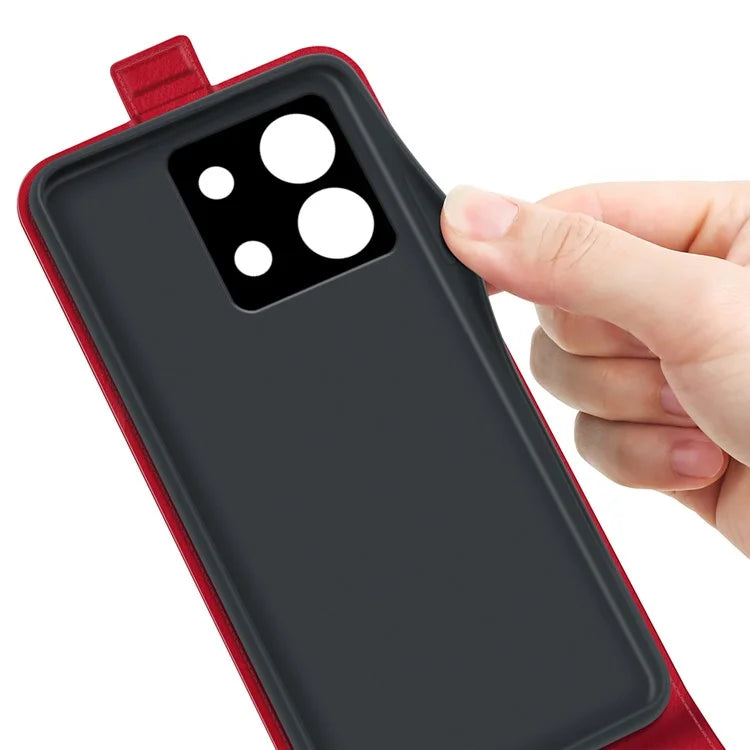 For Xiaomi Redmi Note 13 Pro 5G / Poco X6 5G Case Crazy Horse Texture Mobile Phone Leather Cover