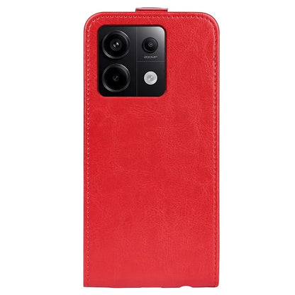 For Xiaomi Redmi Note 13 Pro 5G / Poco X6 5G Case Crazy Horse Texture Mobile Phone Leather Cover