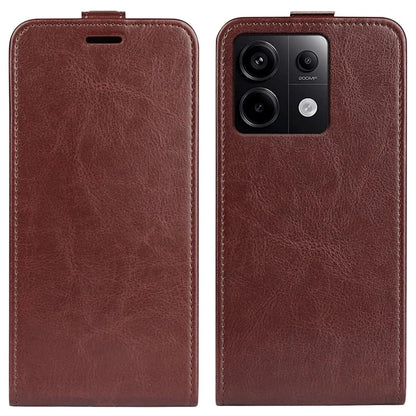 For Xiaomi Redmi Note 13 Pro 5G / Poco X6 5G Case Crazy Horse Texture Mobile Phone Leather Cover