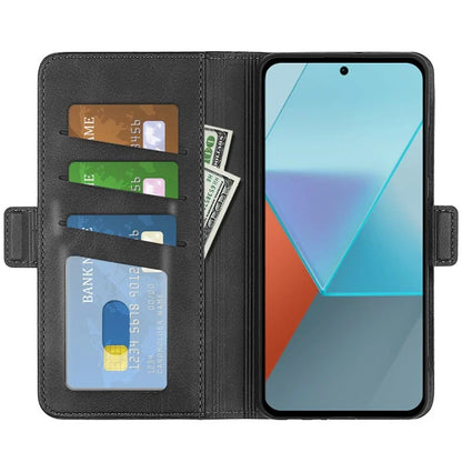 For Xiaomi Redmi Note 13 Pro 5G / Poco X6 5G Case Fall Proof Leather Wallet Stand Cellphone Cover