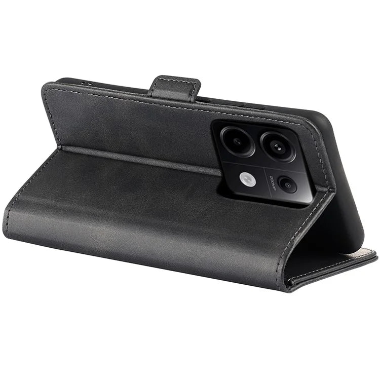 For Xiaomi Redmi Note 13 Pro 5G / Poco X6 5G Case Fall Proof Leather Wallet Stand Cellphone Cover