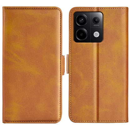 For Xiaomi Redmi Note 13 Pro 5G / Poco X6 5G Case Fall Proof Leather Wallet Stand Cellphone Cover