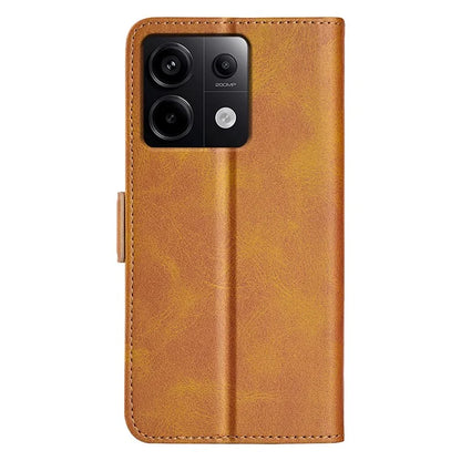 For Xiaomi Redmi Note 13 Pro 5G / Poco X6 5G Case Fall Proof Leather Wallet Stand Cellphone Cover