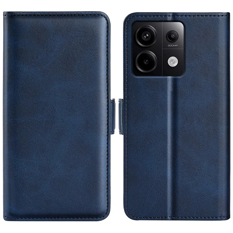 For Xiaomi Redmi Note 13 Pro 5G / Poco X6 5G Case Fall Proof Leather Wallet Stand Cellphone Cover