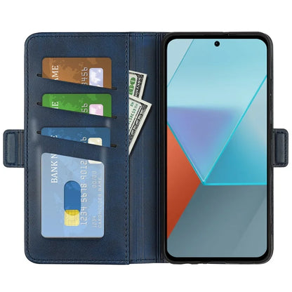 For Xiaomi Redmi Note 13 Pro 5G / Poco X6 5G Case Fall Proof Leather Wallet Stand Cellphone Cover
