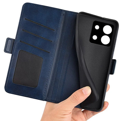 For Xiaomi Redmi Note 13 Pro 5G / Poco X6 5G Case Fall Proof Leather Wallet Stand Cellphone Cover