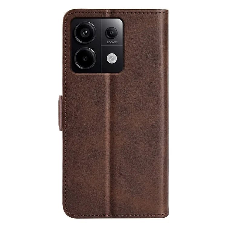 For Xiaomi Redmi Note 13 Pro 5G / Poco X6 5G Case Fall Proof Leather Wallet Stand Cellphone Cover