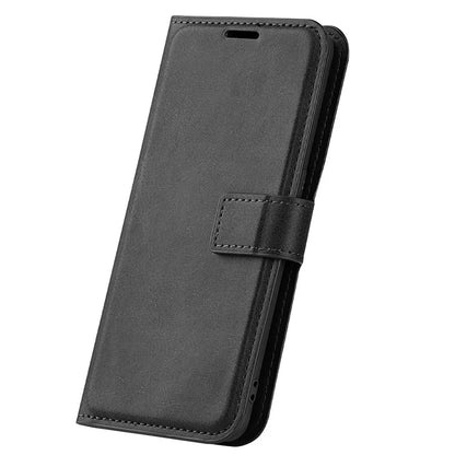 For Xiaomi Redmi Note 13 Pro 5G / Poco X6 5G Case Calf Texture PU Leather Phone Stand Cover