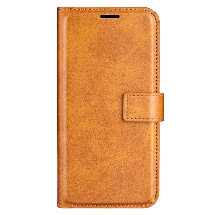 For Xiaomi Redmi Note 13 Pro 5G / Poco X6 5G Case Calf Texture PU Leather Phone Stand Cover